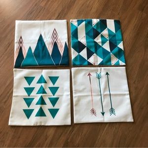 Set of 4 New Pillow Cases